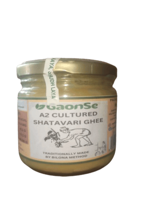 GAONSE A2 CULTURED SHATAVARI GHEE 250 GM