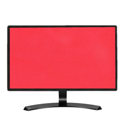 PalaP Super Premium Dust Proof Monitor Cover for BENQ 21.5 inches Monitor (RED)
