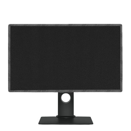 PalaP Super Premium Dust Proof Monitor Cover for ASUS 24 inches Monitor (Black)