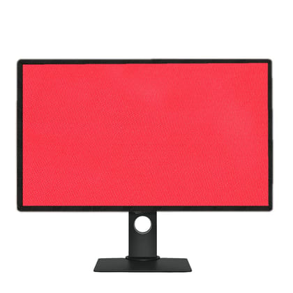 PalaP Super Premium Dust Proof Monitor Cover for LG 24 inches Monitor (RED)