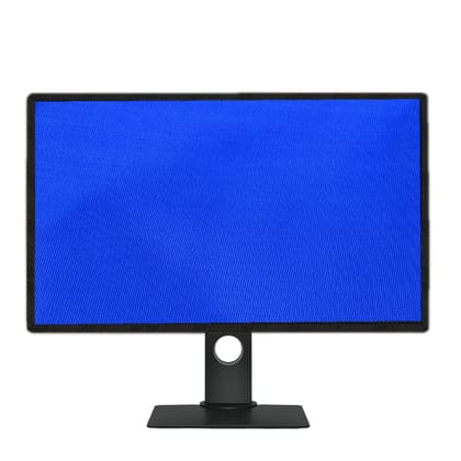 PalaP Super Premium Dust Proof Monitor Cover for Lenovo 24 inches Monitor (Bright Blue)