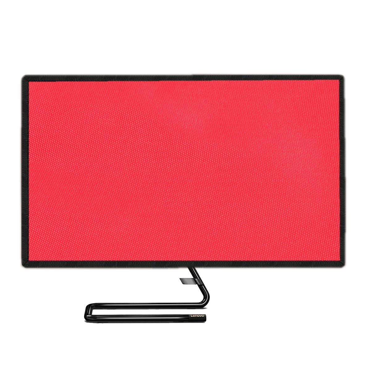 PalaP Super Premium Dust Proof Monitor Cover for Lenovo All in ONE Desktop 21.5 inches (RED)