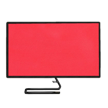 PalaP Super Premium Dust Proof Monitor Cover for HP All in ONE Desktop 21.5 inches (RED)