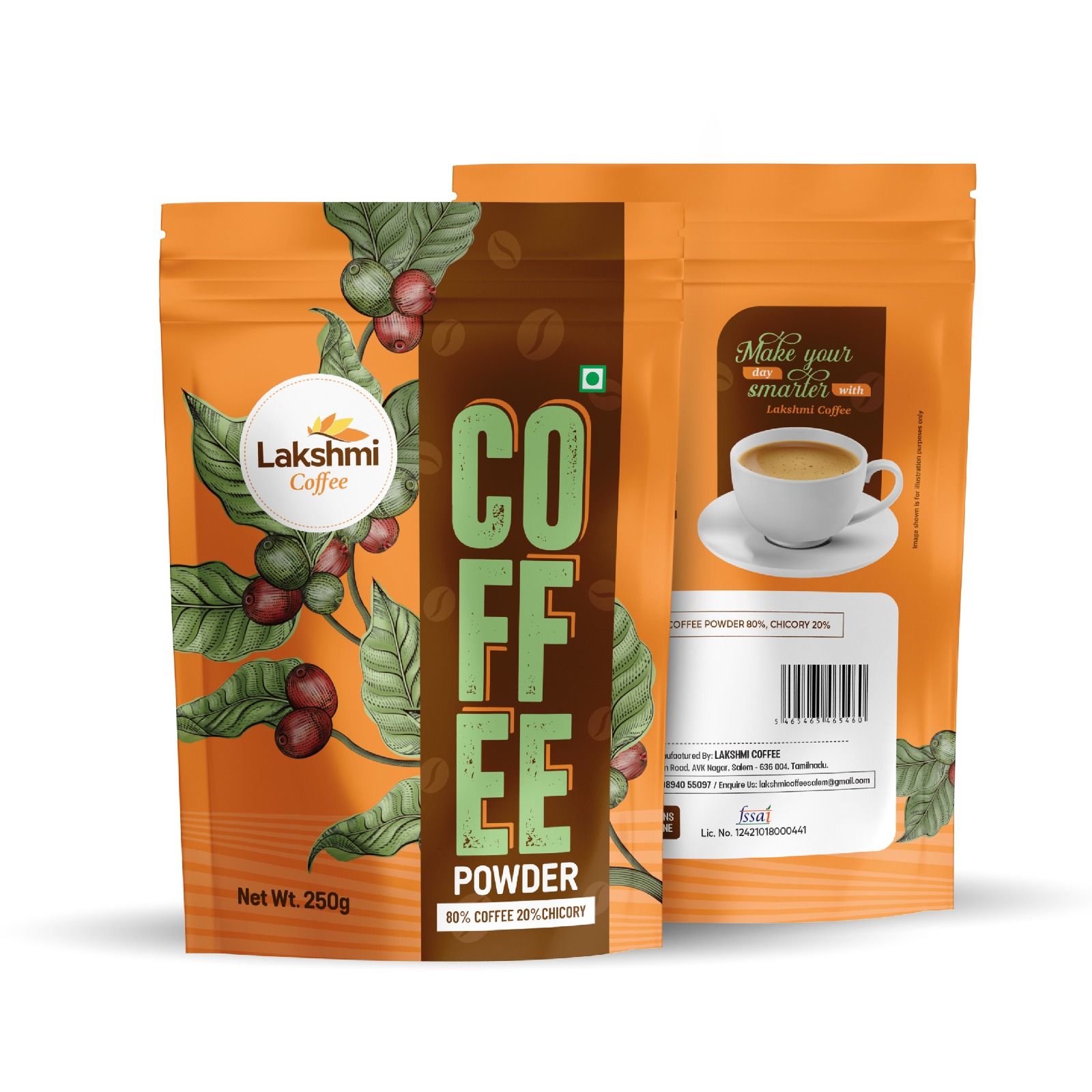 Filter Coffee Powder|Lakshmi Coffee| 80% Coffee, 20% Chicory