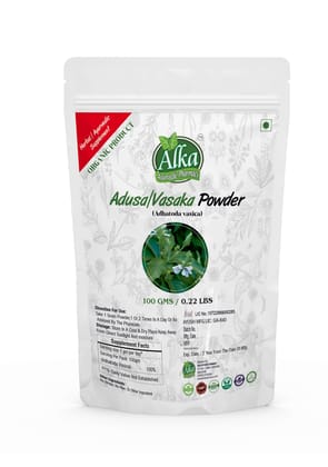 Organic Adusa Leaf Powder-100gm