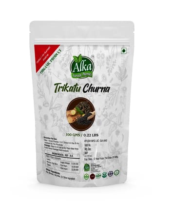 Ayurvedic Trikatu Churna-100gm