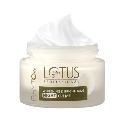 Lotus Professional Phyto-Rx Whitening & Brightening Night Cream (50gm)