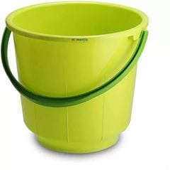 Unbreakable Strong Plastic Bathroom Bucket 13 LTR (Green)