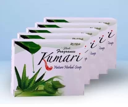 KhadiKraft Fragrance Kumari soap 100gm - pack of 5