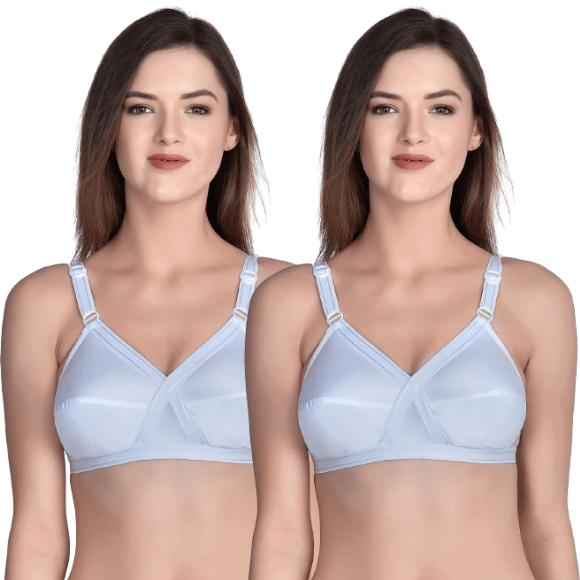 Pack of 2 cotton bras - Bras - Underwear - CLOTHING - Woman