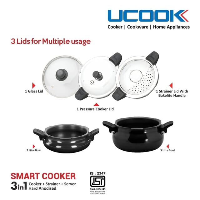 Bpl pressure cooker 3 best sale litre price