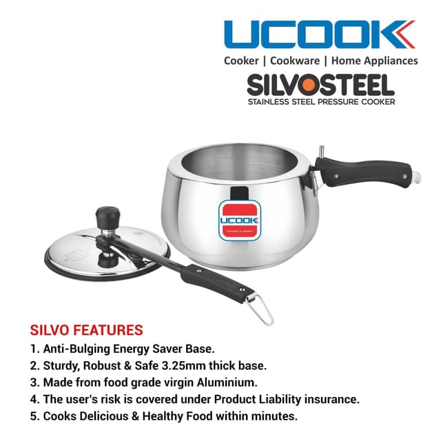 United pressure cooker 3 litre hot sale