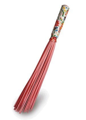 Vimal MultiColour Tin Tin 20? Printed Handle Bathroom Cleaning Plastic Broom