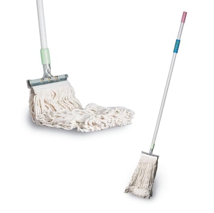 Vimal Flip-Metallic Heavy Duty n High Performance Cotton Strings Industrial Floor Cleaning Mop