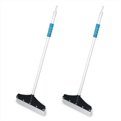 Vimal Tulip 14 Inches Wide Floor Cleaning Wipers Combo Set of 2 (Ideal for Bathroom/Wash Areas)