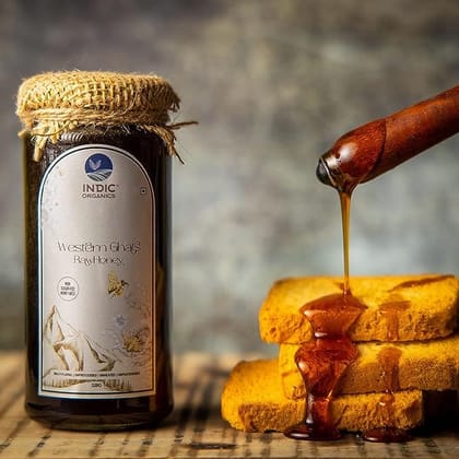 Indic Organics Western Ghats Raw Honey 320gm