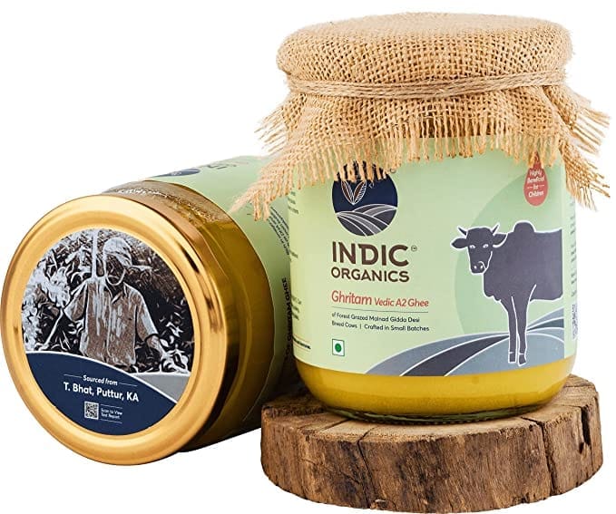 Indic Organics Ghritam Vedic Malnad Gidda A2 Ghee