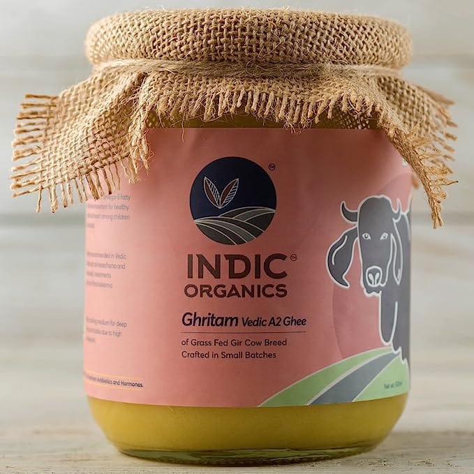 Indic Organics Ghritam Vedic A2 Gir Ghee