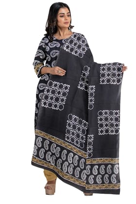 Garvi Gurjari (A Gujarat Govt Enterprise Hand Block Print Cotton Dress Material/Salwar Suit(GGCBPSS26)