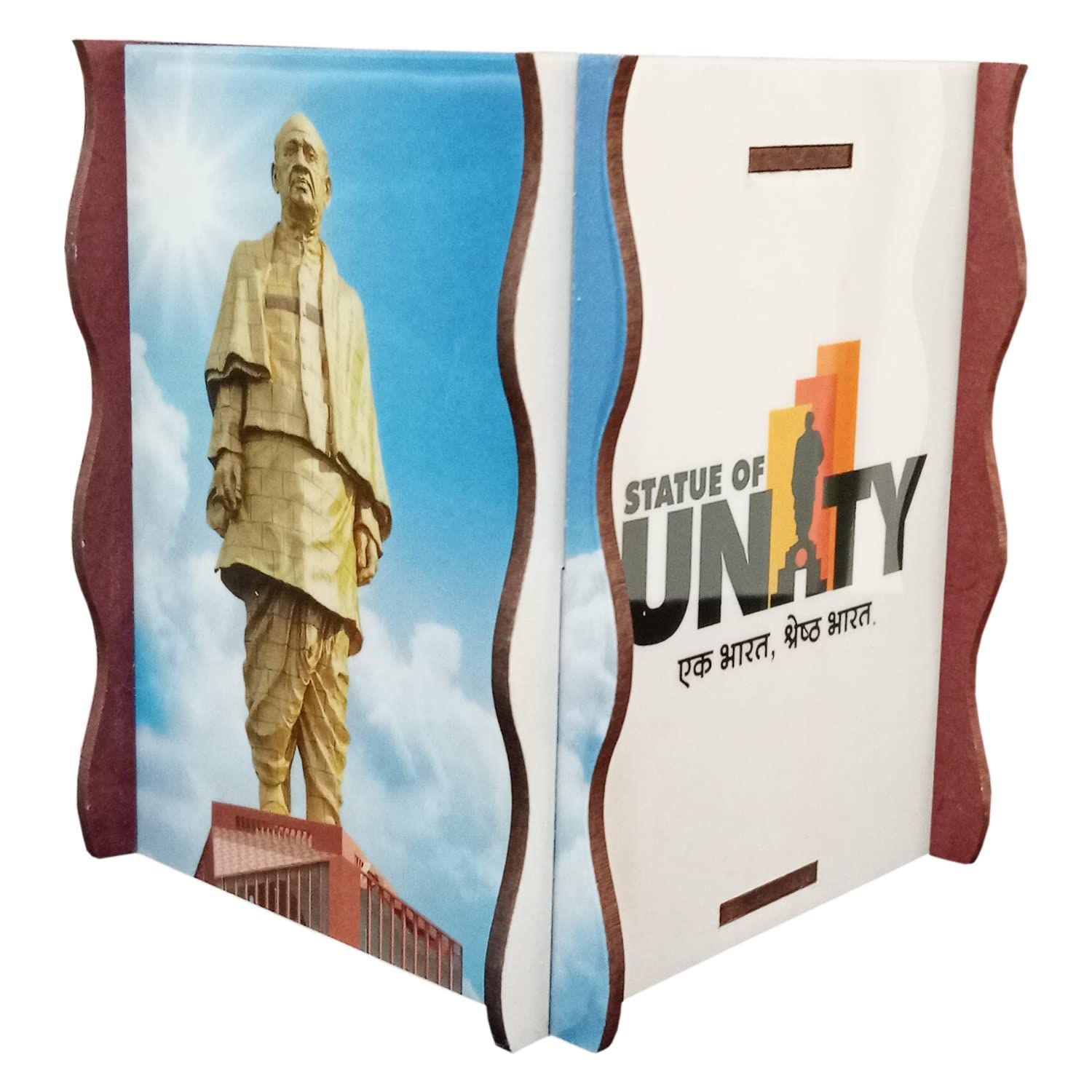 Garvi Gurjari (A Gujarat Govt Enterprise) Handcrafted Statue of Unity Pen Stand