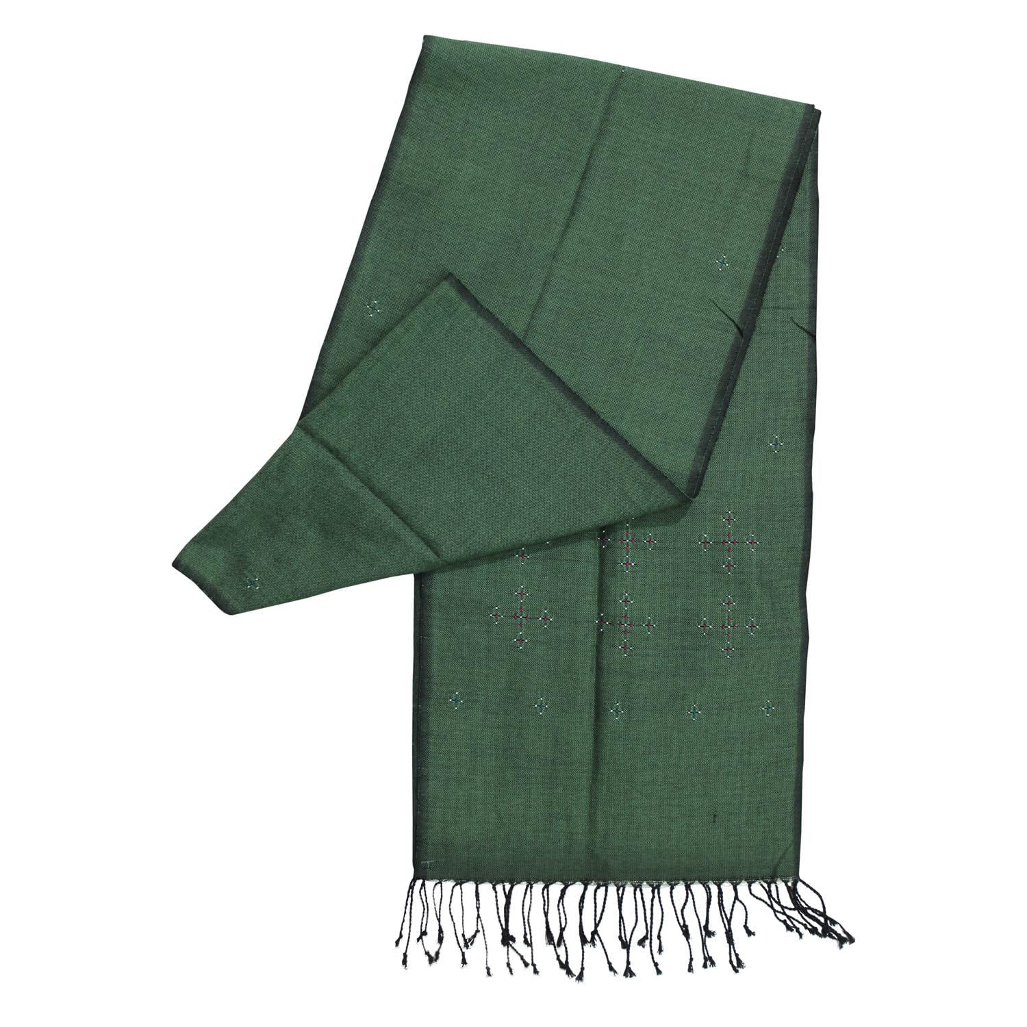 Garvi Gurjari (A Gujarat Govt Enterprise Handloom Tangaliya Cotton Muffler (GGCTM01)