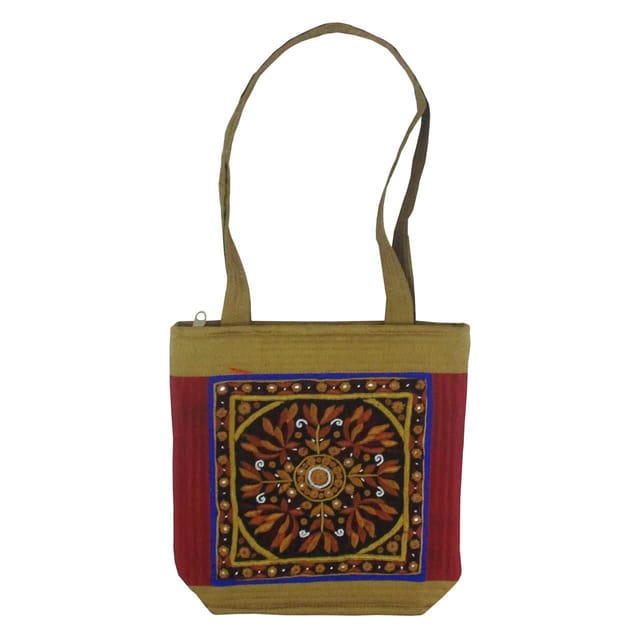 Flipkart.com | Garvi Gurjari Handmade Warli Print Jute Bag27 Multipurpose  Bag - Multipurpose Bag