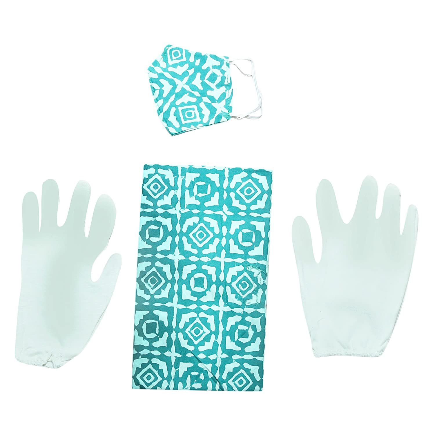 Garvi Gurjari (A Gujarat Govt Enterprise Turquoise Unisex Glove