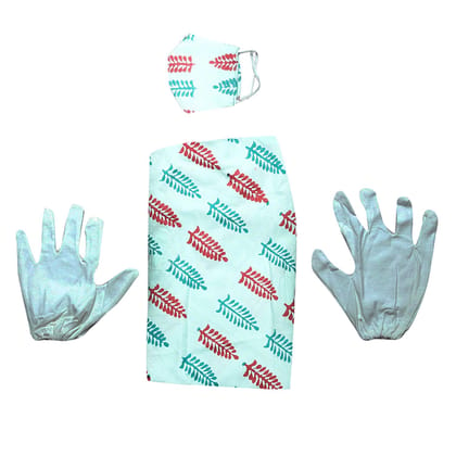 Garvi Gurjari (A Gujarat Govt Enterprise) Turquoise Unisex Glove