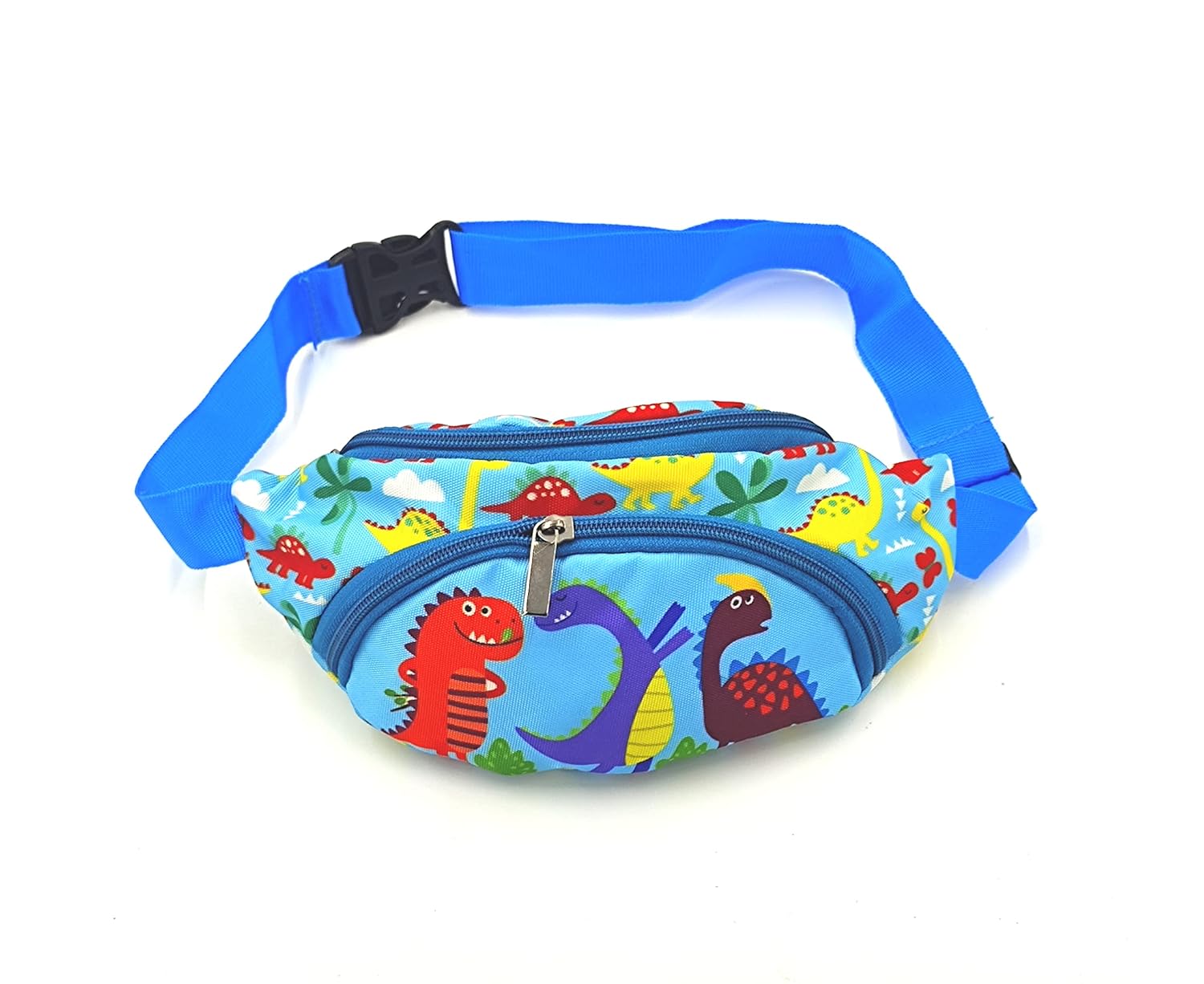 Weshopaholic Toddler Baby Girls Kids Waist Bag Pack Outdoor Sports Pouch Belt Hip Chest Crossbody Travel Purse (Dinosaur)