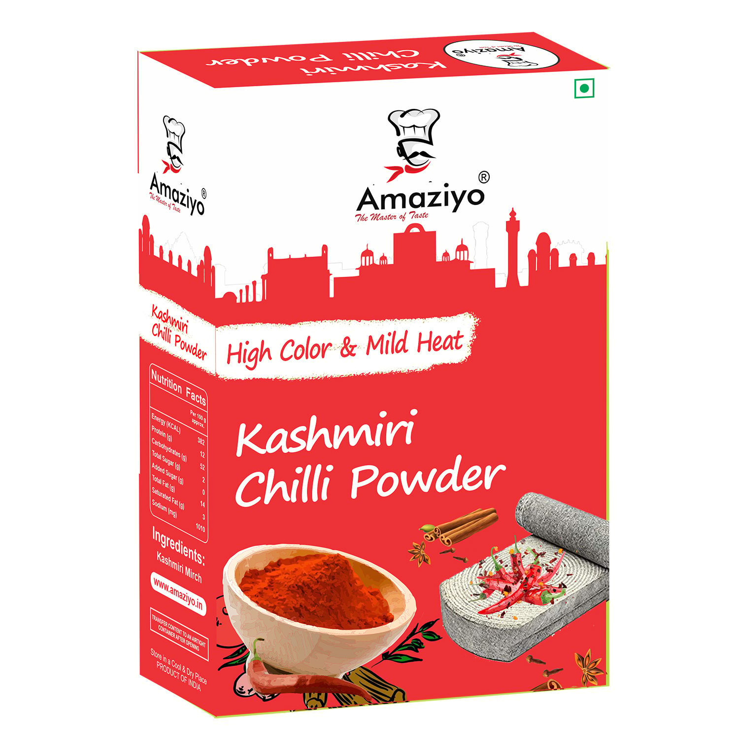 Amaziyo Kashmiri Mirch Powder 100g