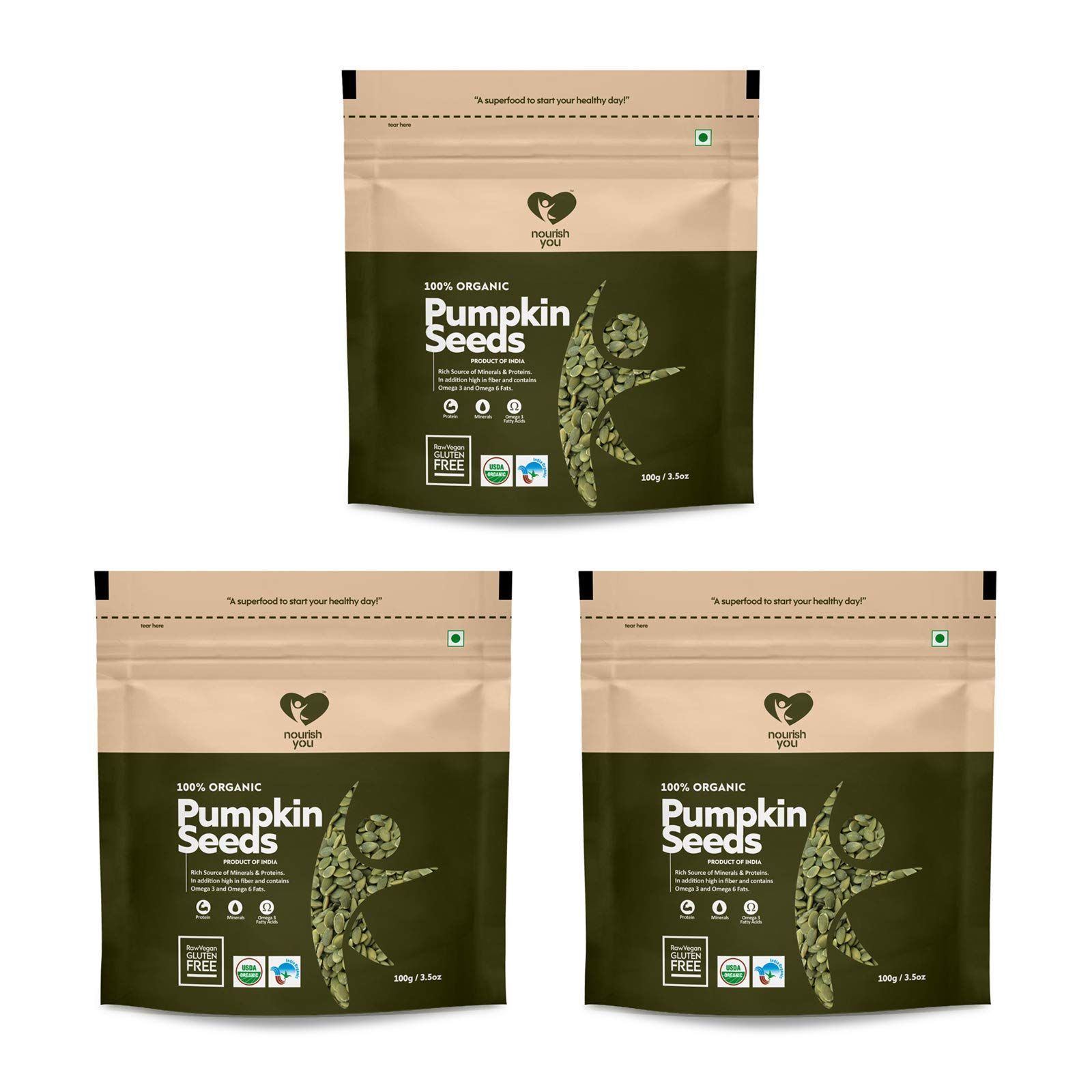 NOURISH YOU Organic Pumpkin Seeds