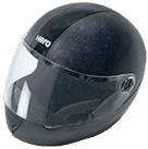 HERO GENUINE FF HELMET CHROME ELITE BLACK L-99700ZZZ431R00S