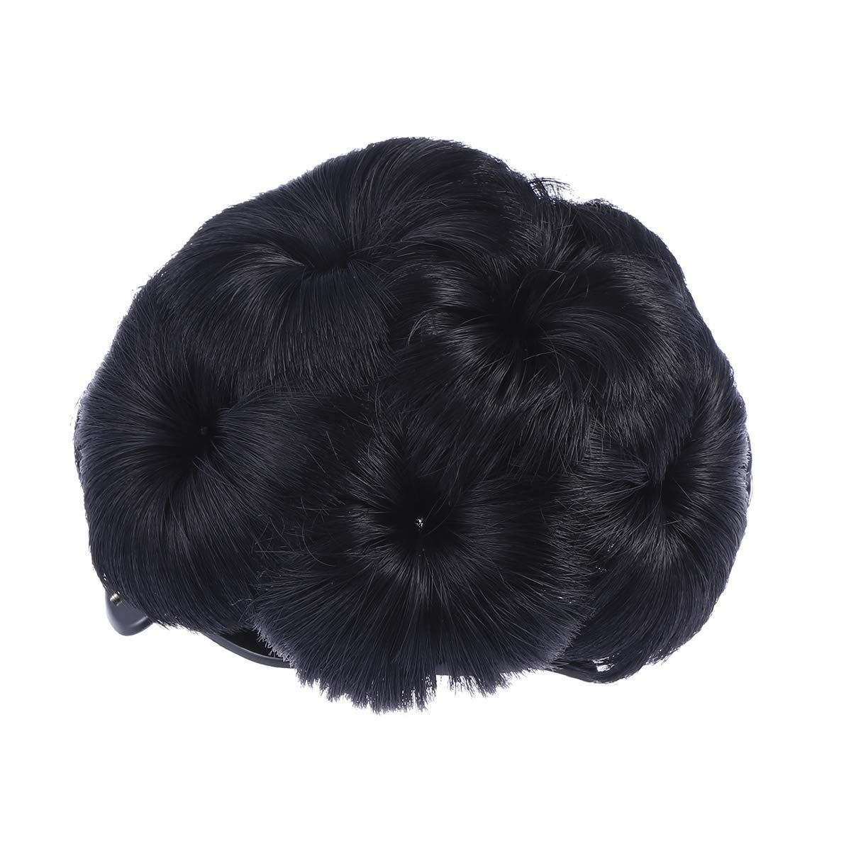 Hair Bun Extension Readymade Synthetic Juda Bridal Extensions for Women