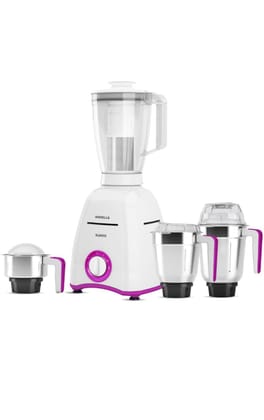 HAVELLS  Klassic 750 W Juicer Mixer Grinder (4 Jars, White - Lavender)