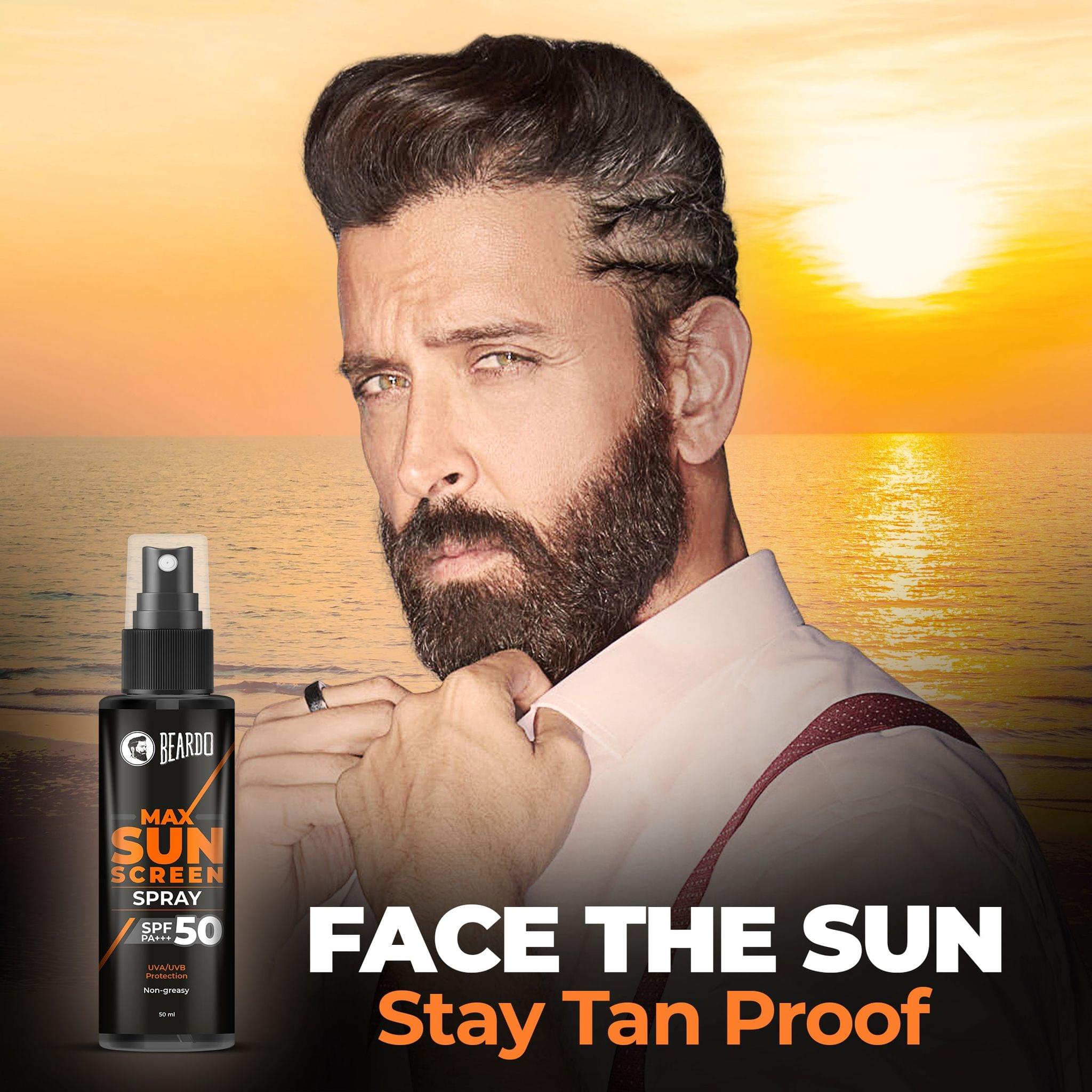 Beardo Max Sunscreen Spray SPF-50