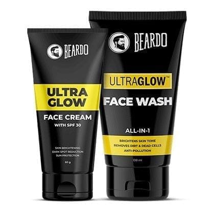 Beardo Ultra Glow Body Wash for Men, 200ml | Brightens Skin Tone | Removes  Dirt Dead Cells | Contains Mulberry Bearberry Extracts | For Face and Body  | Refreshes Instantly(Pack of 2) |