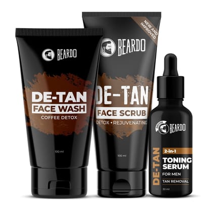 Beardo De-Tan skin-care Trio