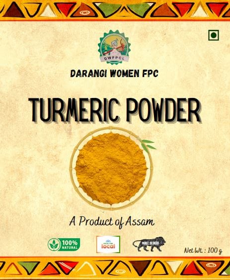 Turmeric Powder (Assam) 100 gm