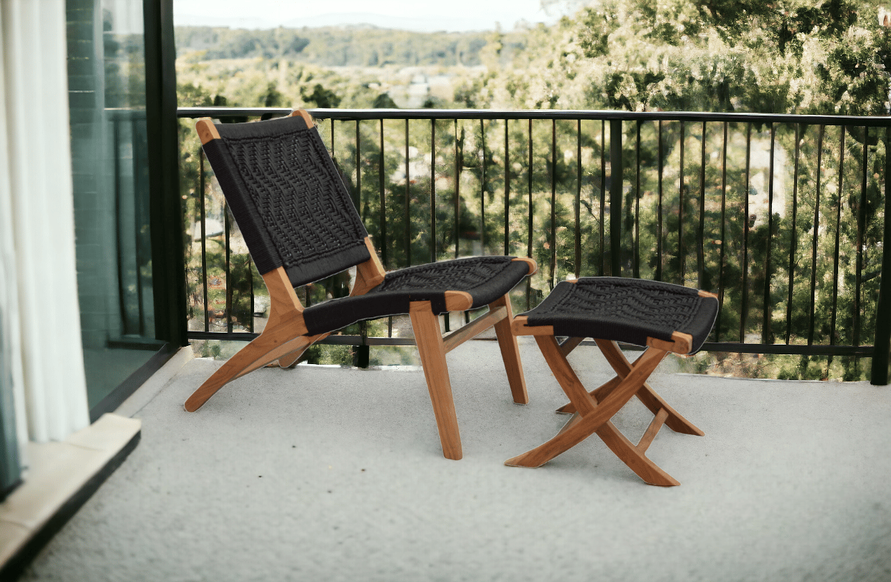 Lounge chair online woven