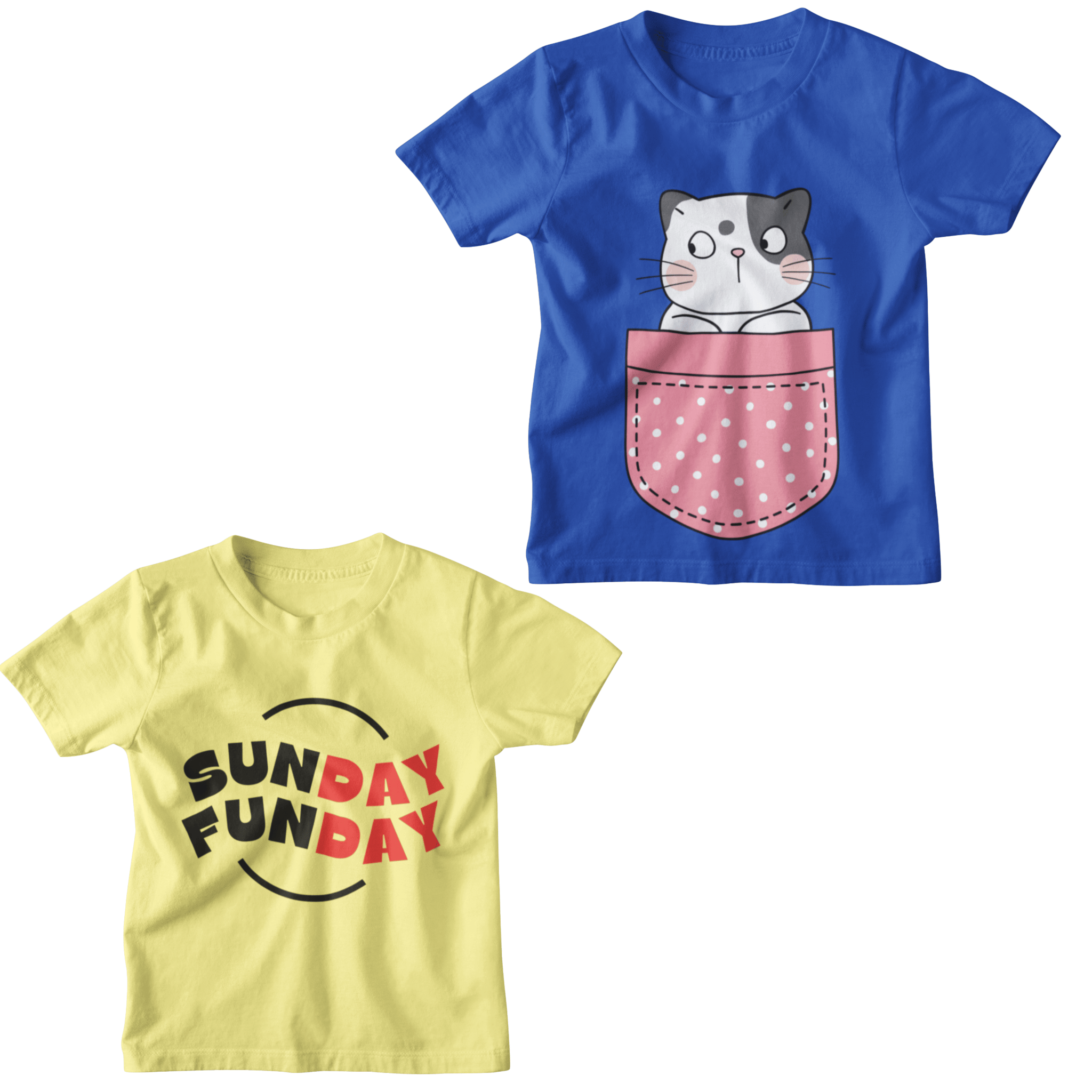 KID'S TRENDS® 2-Pack: Unleash Double the Style for Boys, Girls, and Unisex Fashion Explorers!