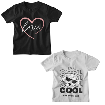 KID'S TRENDS® 2-Pack: Double the Style, Double the Smiles for Boys, Girls, and Unisex Fashion Fun!