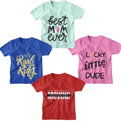 KID'S TRENDS® Kids Clothing Pack of 4 - Stylish Ensembles for Boys, Girls, and Unisex Adventures!