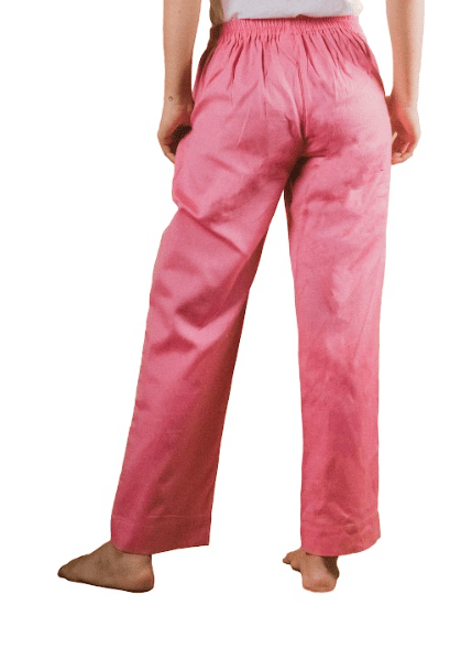 Women's Straight Fit pants -  Light Pink