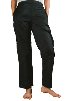 Women's Straight Fit pants - Black