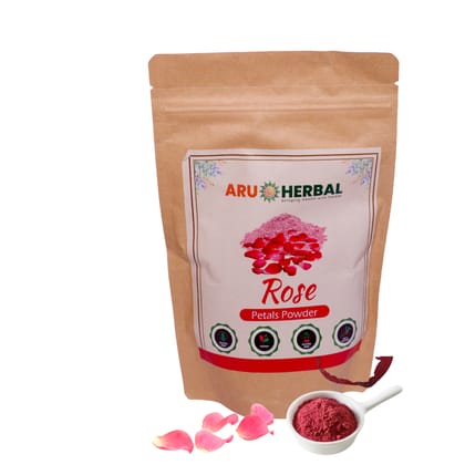 Aru Herbal Nature's Rose Petal Powder for Fair, Glowing Skin  (175 g)