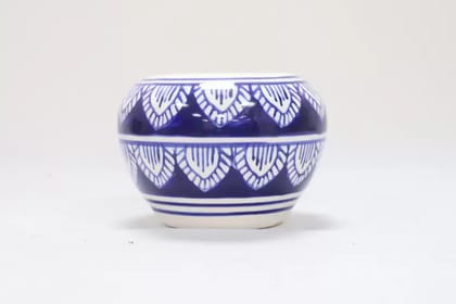 Apple Shaped Round Ceramic Pot