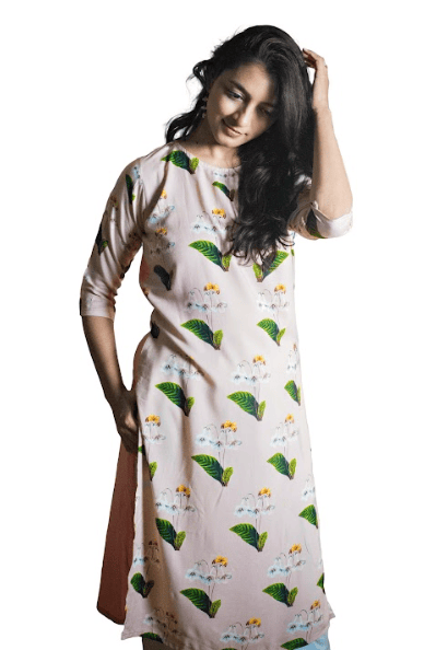 Peachy Affair kurta