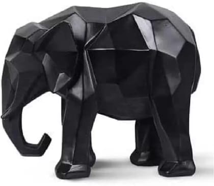 Geometric Elephant Statue Home Decoration