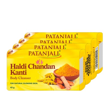 Haldi Chandan Body Cleanser 45gm*4N