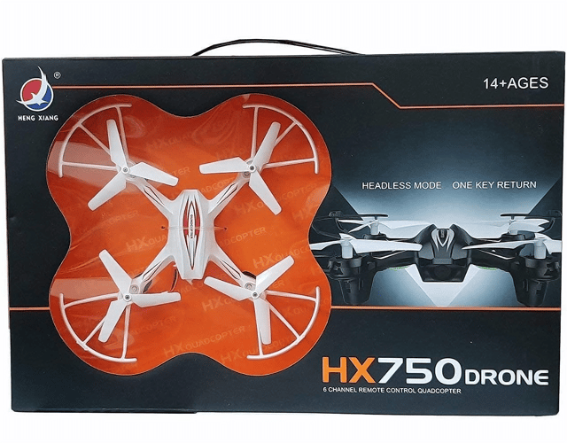 Hx750 drone one key outlet return